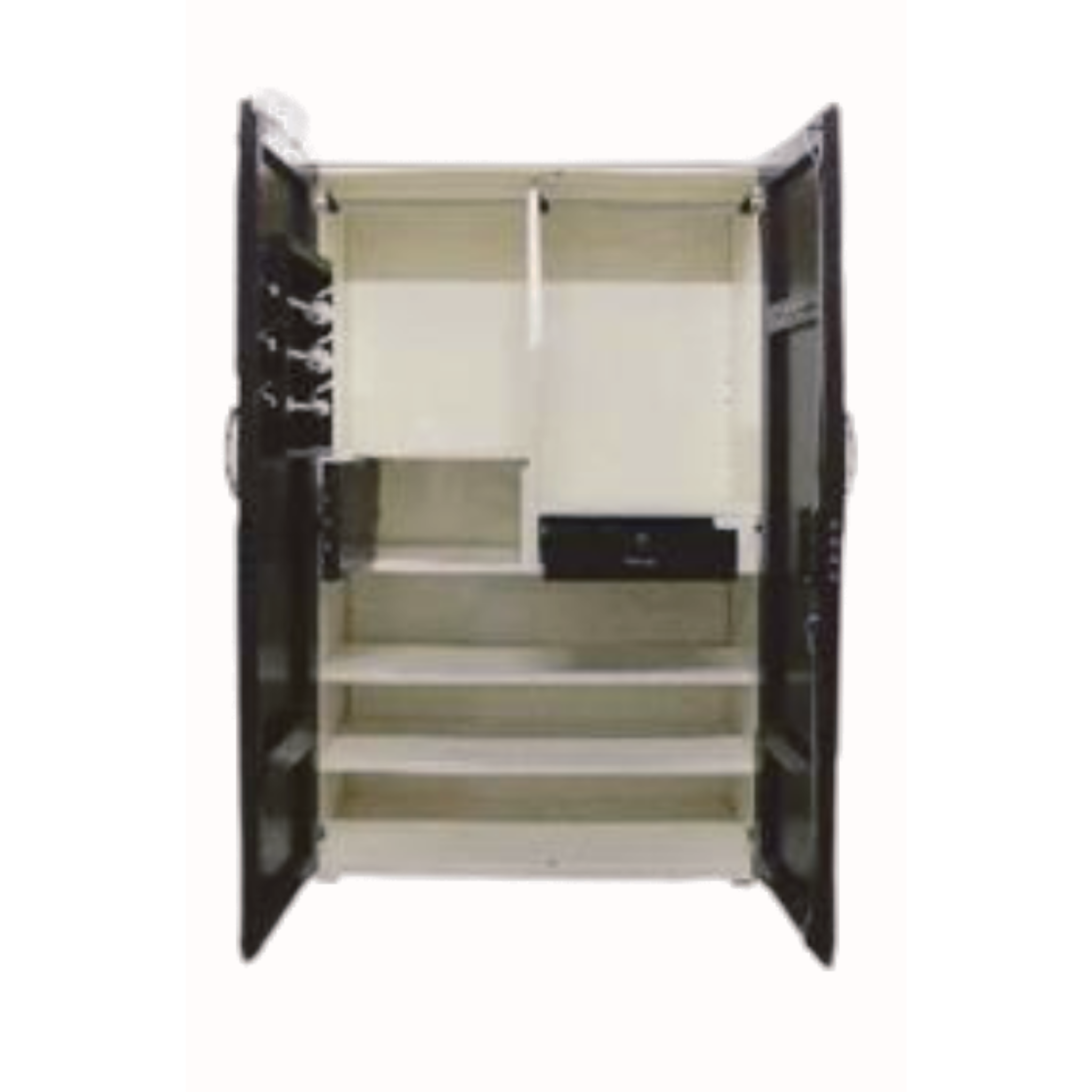 42"Deco P2 Basic Metal Two Door Wardrobe