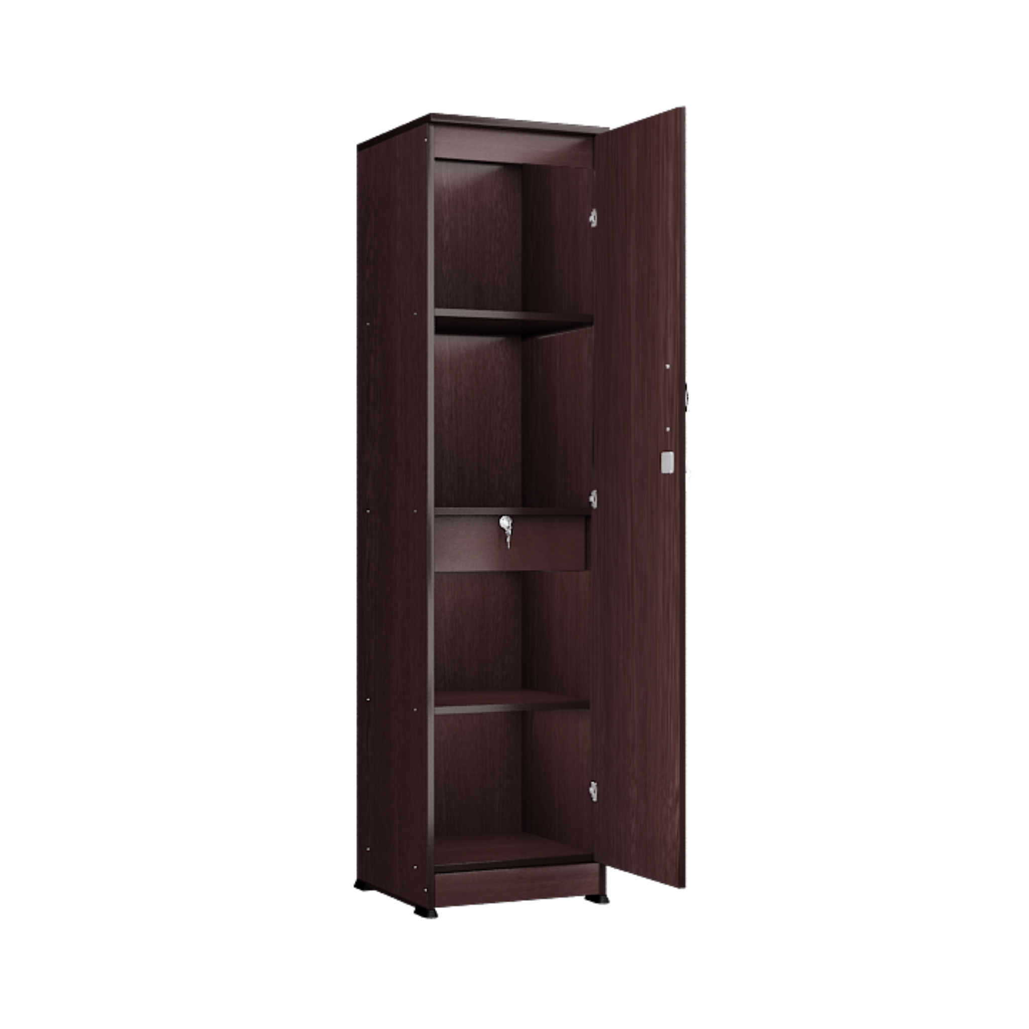 Economy Single Door Wardrobe in Engineered wood