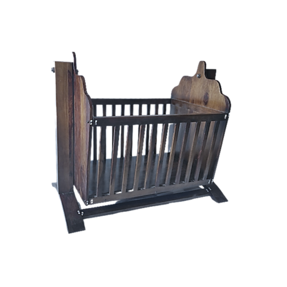 Antique best sale cradle safety