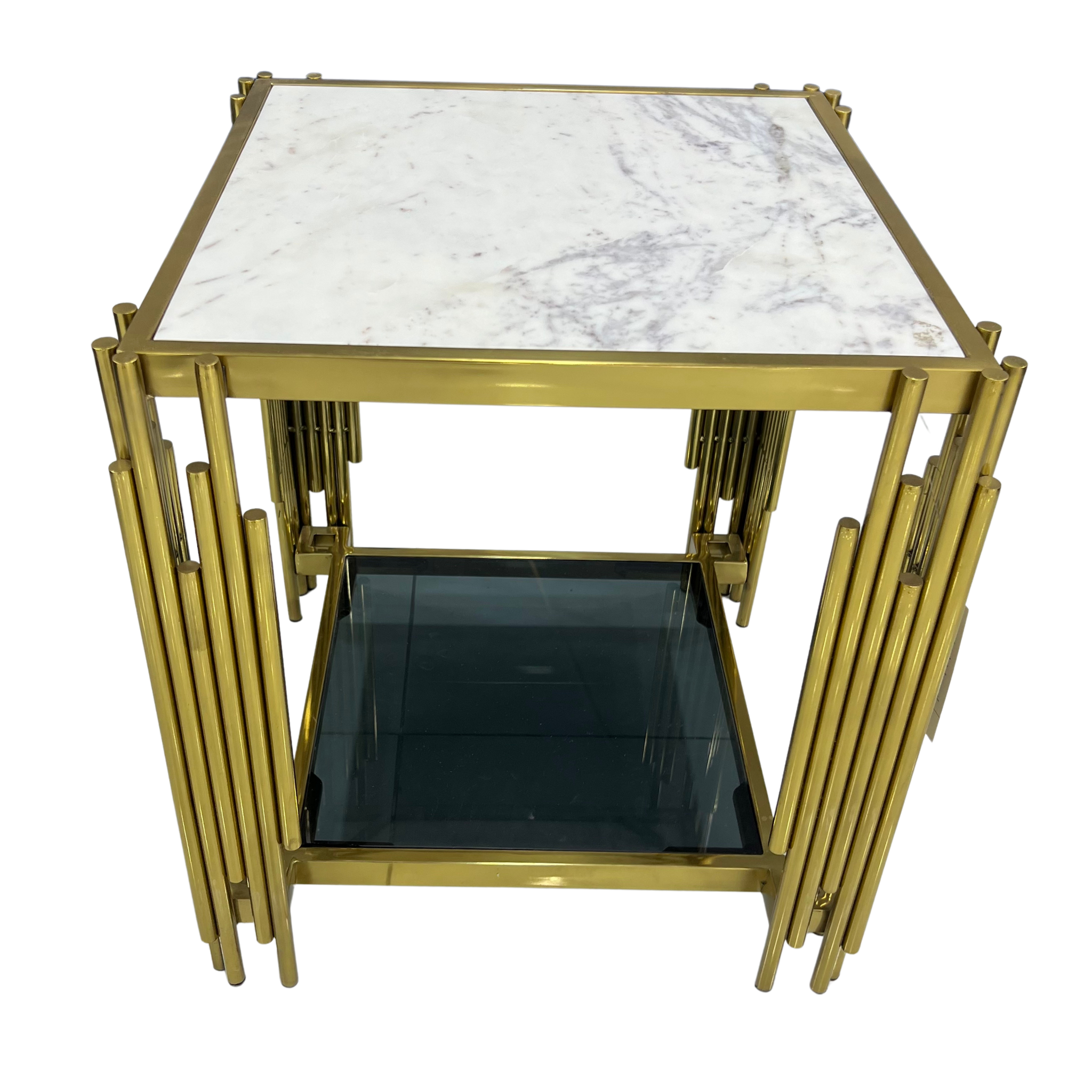 Metal Square Side Table