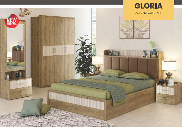 Gloria 3 Door Wardrobe