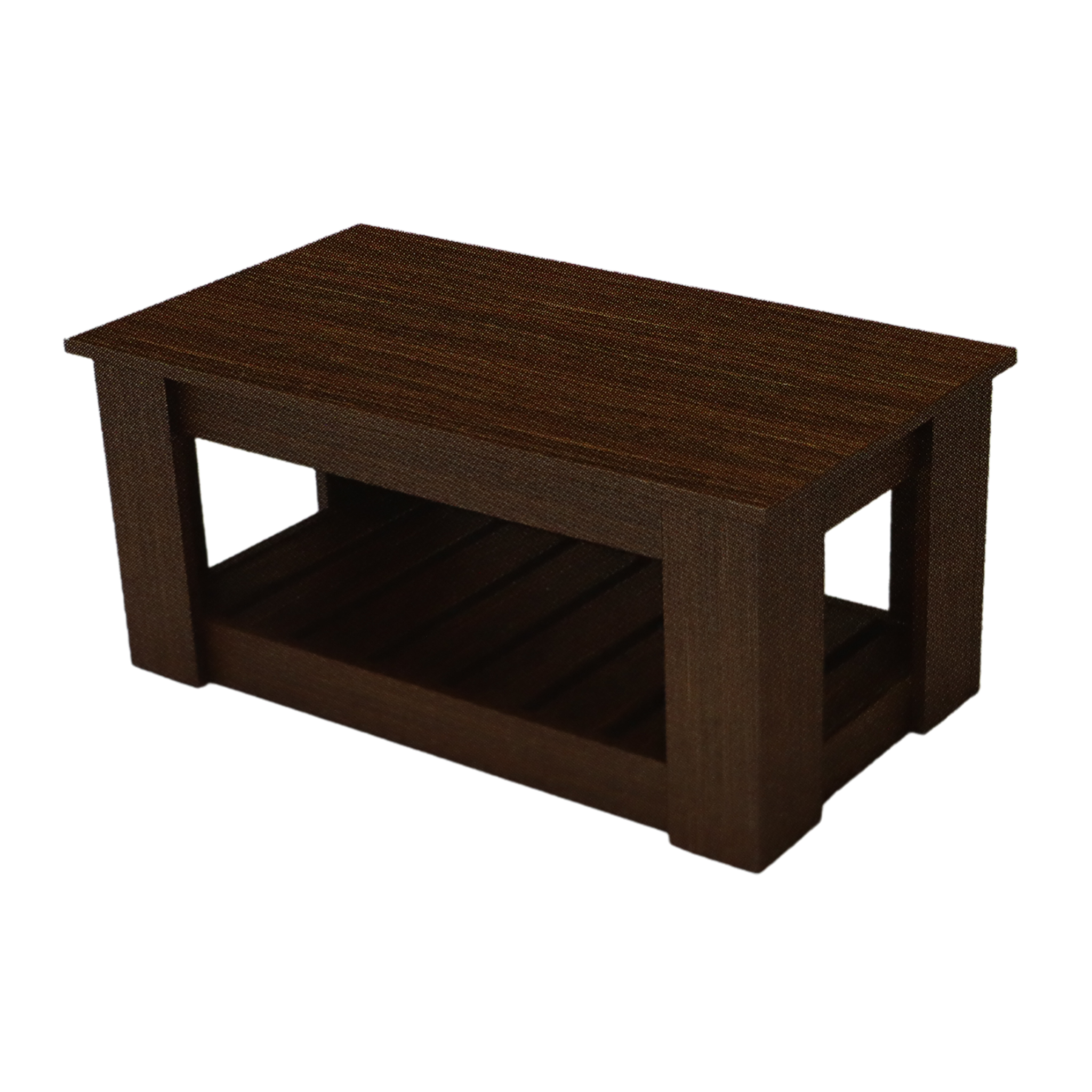 Rectangular Engineered Wood Center Table