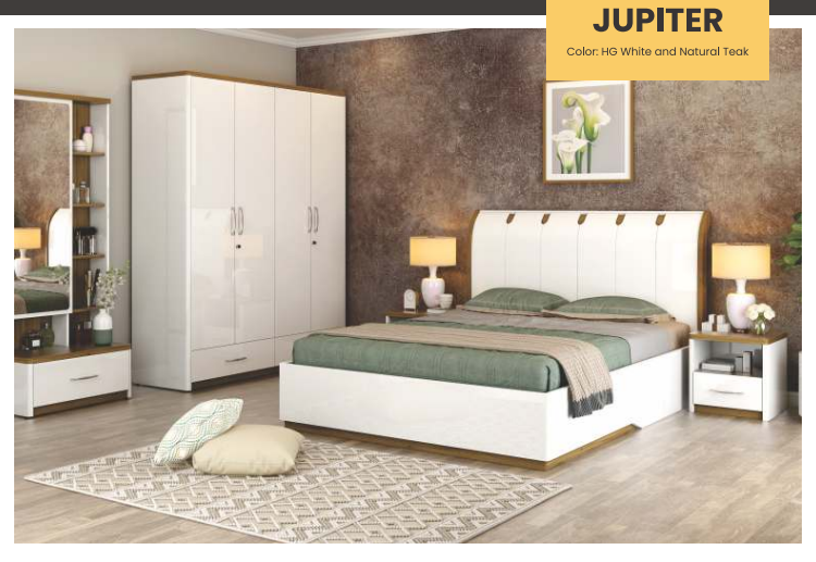 Jupiter 4 Door Wardrobe