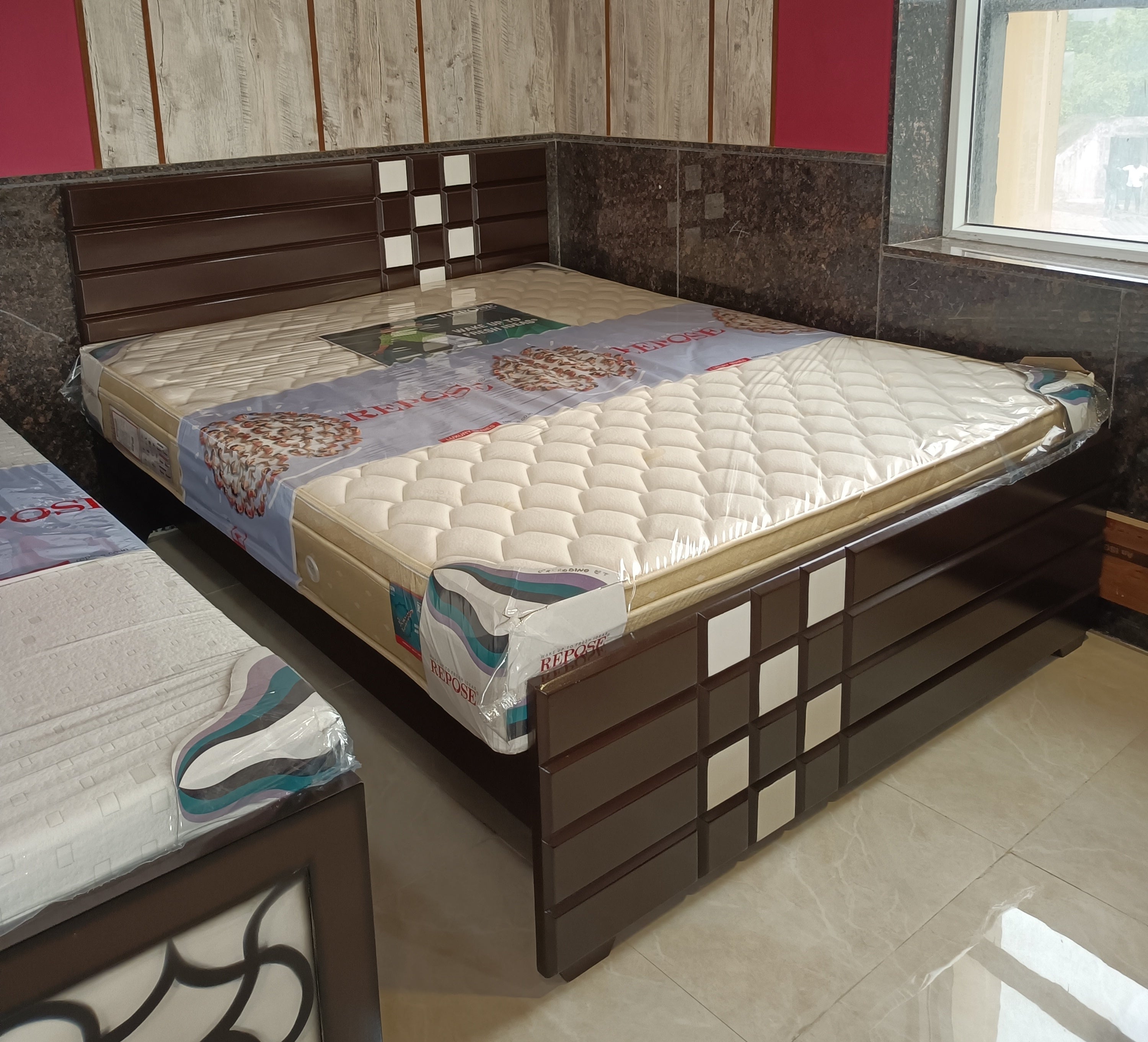 Strong and Stylish Engineered Wood Bed for Every Home