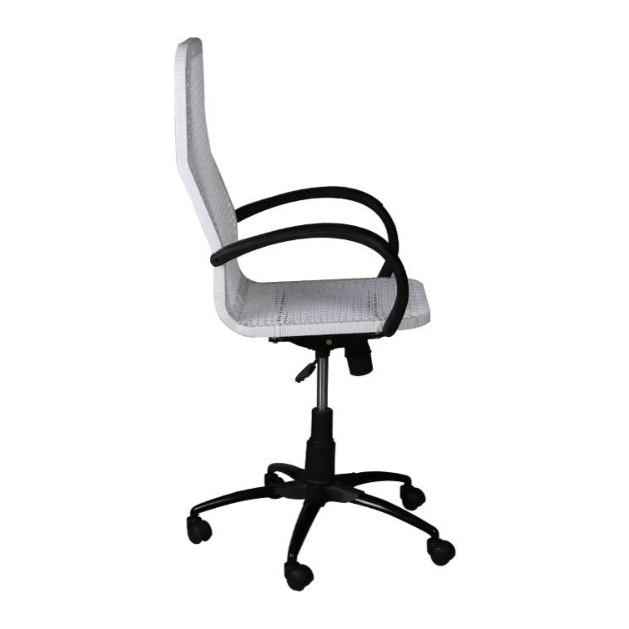 White Wire Net High Back 134 Revolving Chair