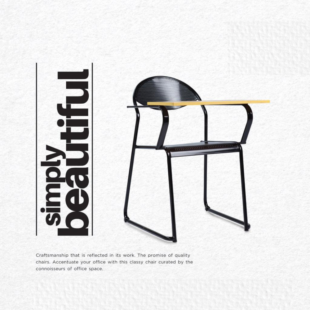 Iron chair for discount study